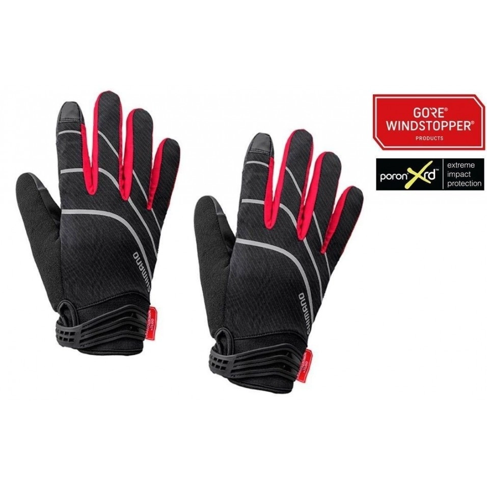 Guantes  Shimano Windstopper Insulated