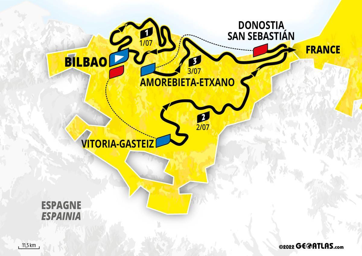 Tour de Francia 2023: Todo lo que debes saber del Grand Depart de Bilbao